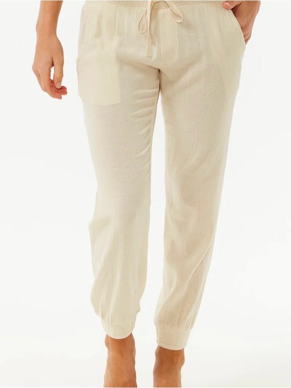 Rip Curl Cream Lightweight Classic Surf Pants - Picture 3 of 4